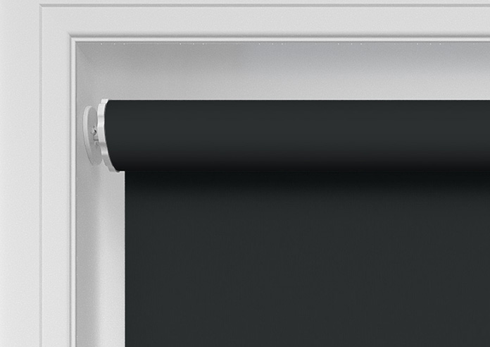 Florenza (Blackout), Shadow Black - Twist&Fit Roller Blind - Image 10